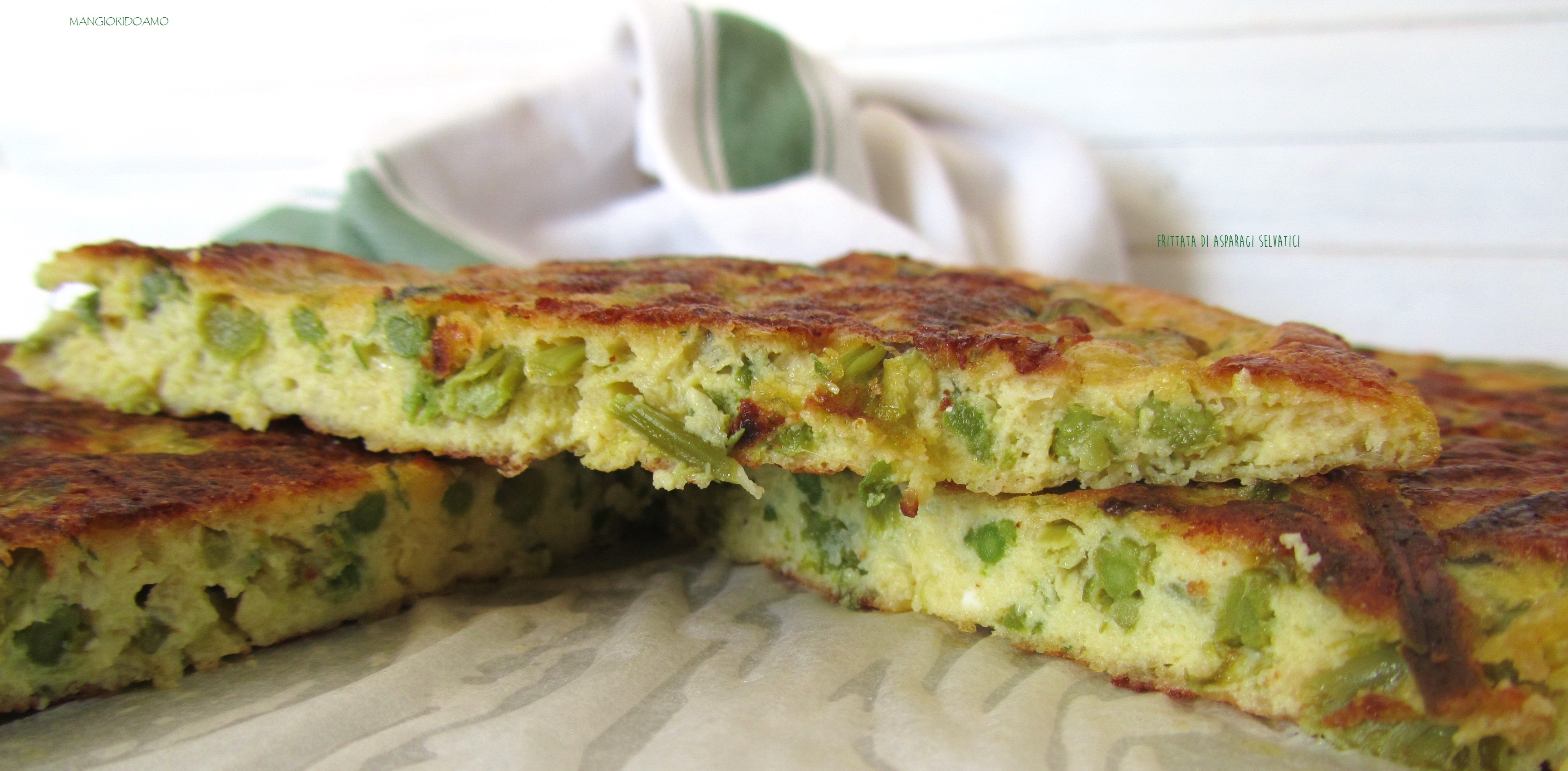 ricetta frittata di asparagi selvatici