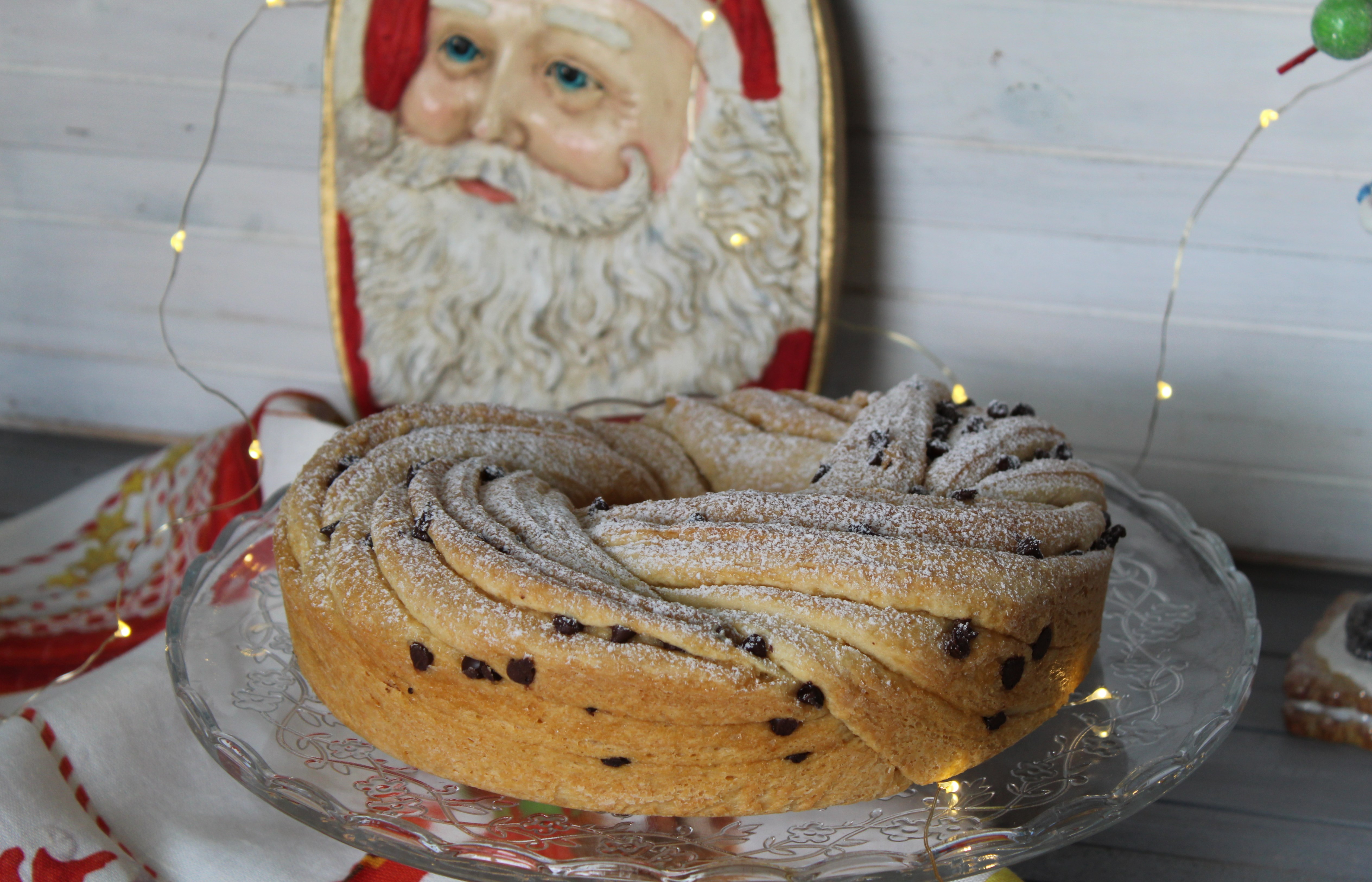 Babbo Natale 4 Nutella.Torta Angelica Con Gocce Di Cioccolato Mangioridoamo